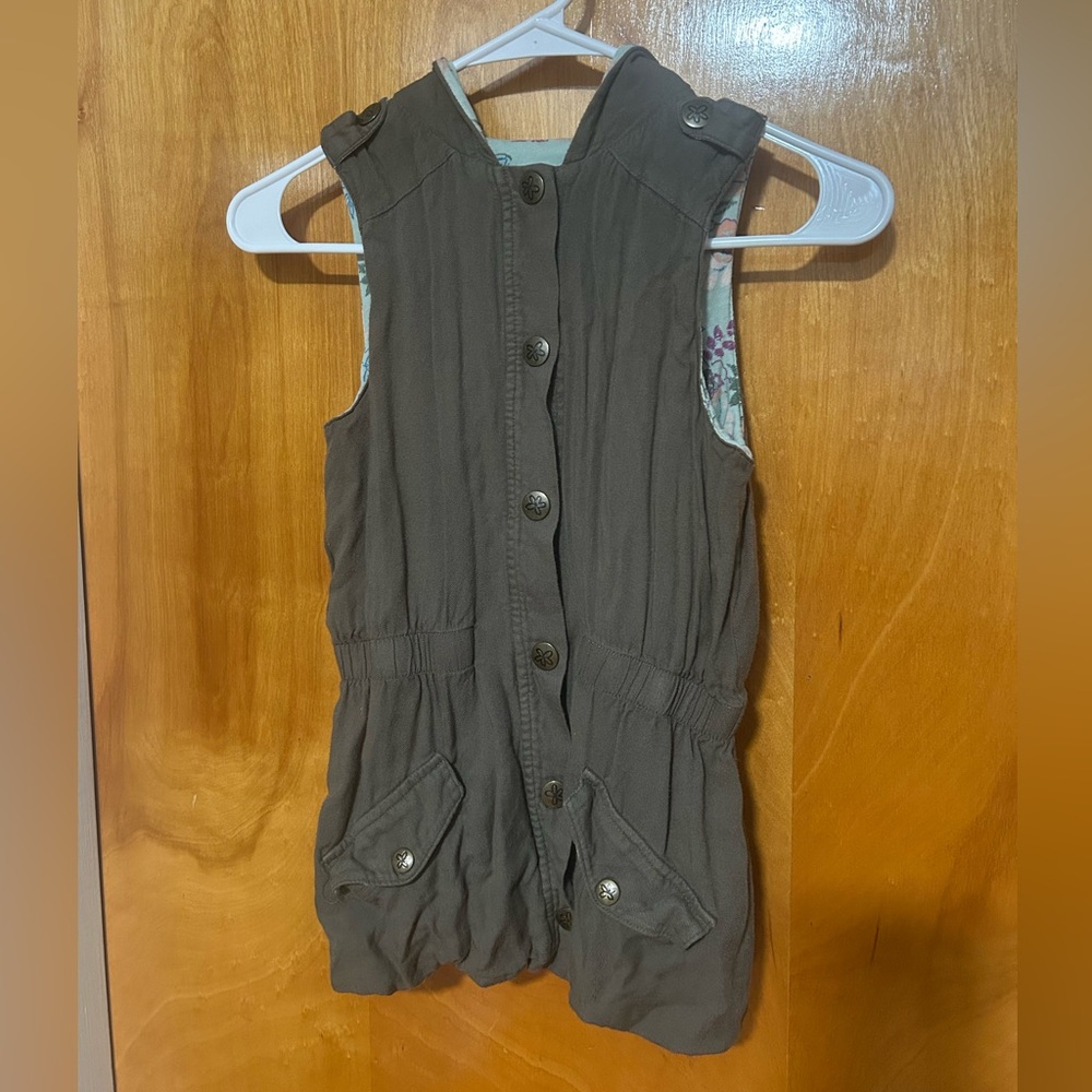 Matilda Jane Girls Size 10 Hooded Vest